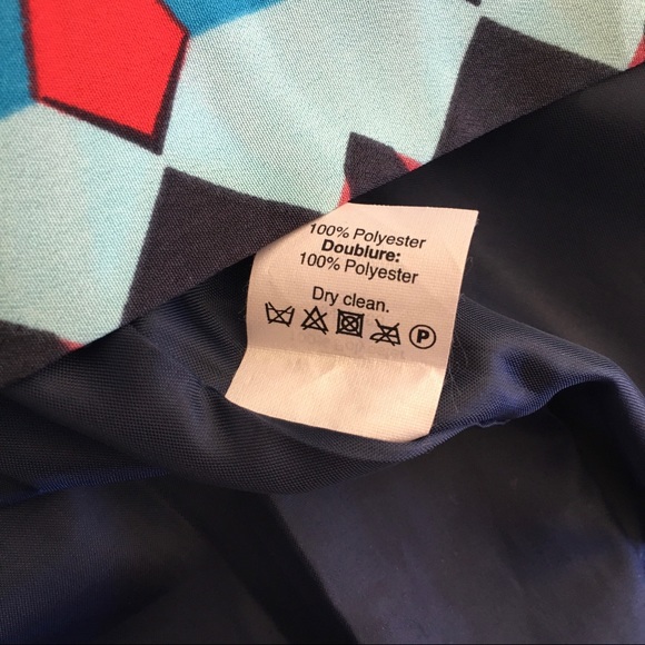 J. Crew Factory printed gallery mosaic shift dress - Picture 8 of 9